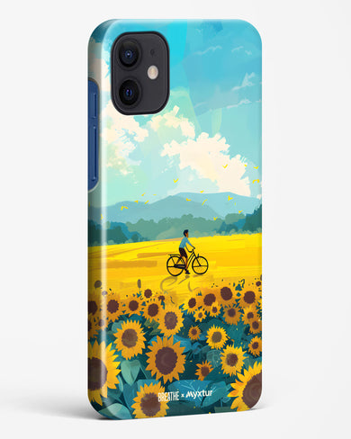 Sunflower Trails [BREATHE] Hard Case Phone Cover (Apple)