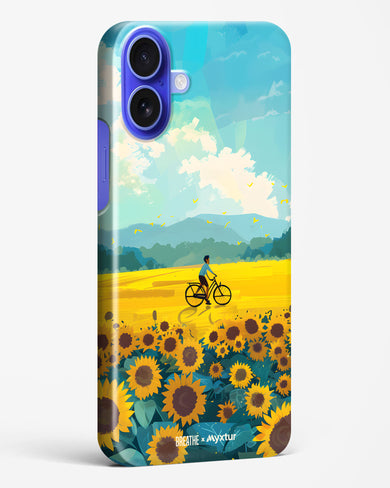 Sunflower Trails [BREATHE] Hard Case Phone Cover (Apple)