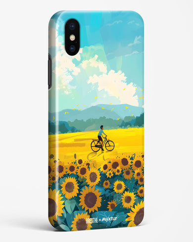 Sunflower Trails [BREATHE] Hard Case Phone Cover (Apple)