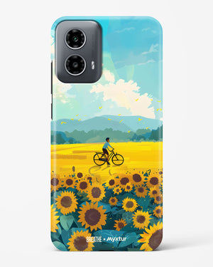 Sunflower Trails [BREATHE] Hard Case Phone Cover (Motorola)