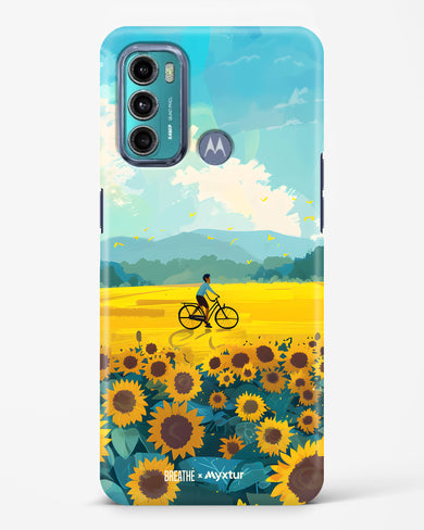Sunflower Trails [BREATHE] Hard Case Phone Cover (Motorola)