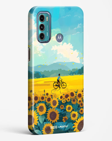 Sunflower Trails [BREATHE] Hard Case Phone Cover (Motorola)