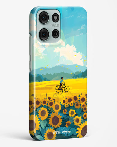 Sunflower Trails [BREATHE] Hard Case Phone Cover (Motorola)