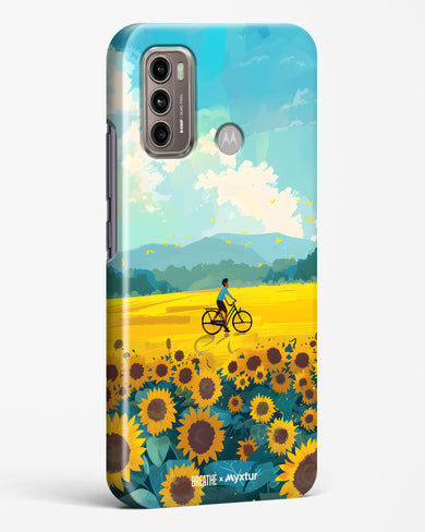 Sunflower Trails [BREATHE] Hard Case Phone Cover (Motorola)
