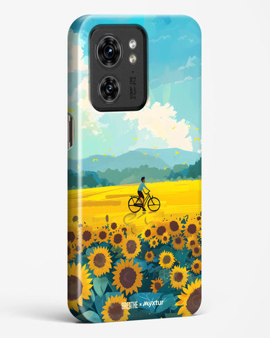 Sunflower Trails [BREATHE] Hard Case Phone Cover (Motorola)