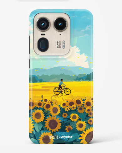 Sunflower Trails [BREATHE] Hard Case Phone Cover (Motorola)
