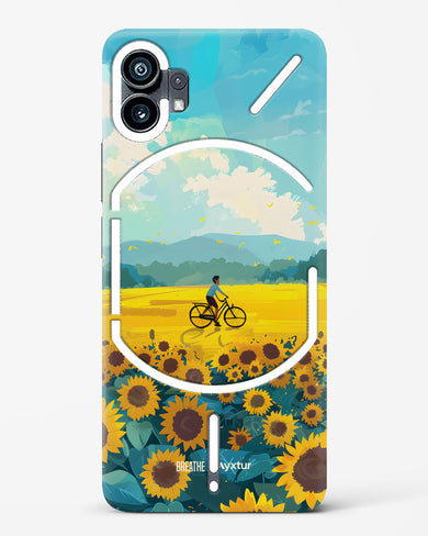 Sunflower Trails [BREATHE] Hard Case Phone Cover (Nothing)