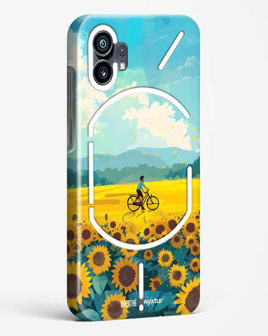 Sunflower Trails [BREATHE] Hard Case Phone Cover (Nothing)