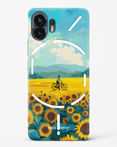Sunflower Trails [BREATHE] Hard Case Phone Cover (Nothing)