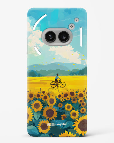 Sunflower Trails [BREATHE] Hard Case Phone Cover (Nothing)