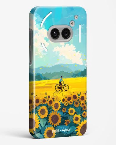 Sunflower Trails [BREATHE] Hard Case Phone Cover (Nothing)