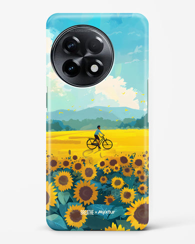 Sunflower Trails [BREATHE] Hard Case Phone Cover (OnePlus)