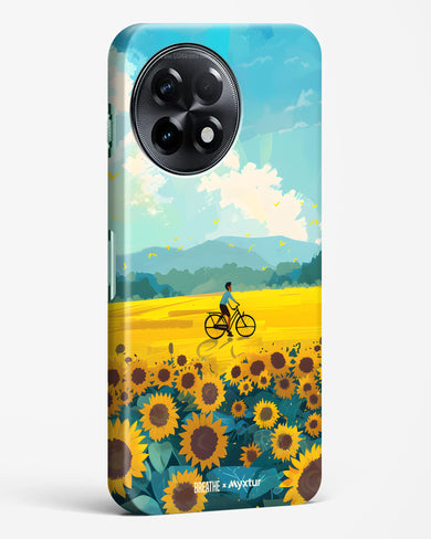 Sunflower Trails [BREATHE] Hard Case Phone Cover (OnePlus)