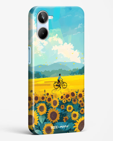 Sunflower Trails [BREATHE] Hard Case Phone Cover (Realme)