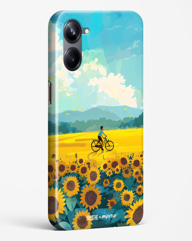 Sunflower Trails [BREATHE] Hard Case Phone Cover (Realme)