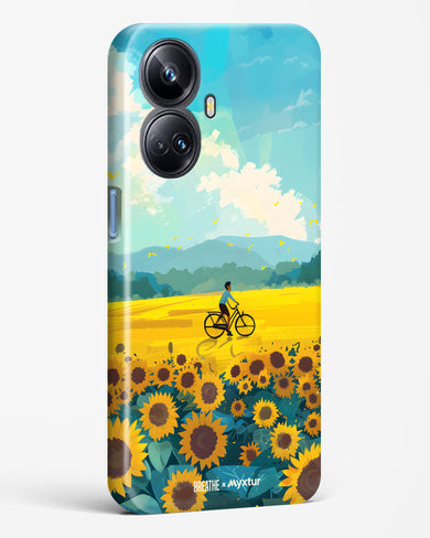 Sunflower Trails [BREATHE] Hard Case Phone Cover (Realme)