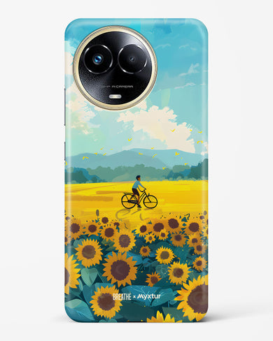 Sunflower Trails [BREATHE] Hard Case Phone Cover (Realme)