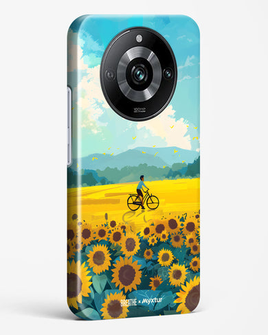 Sunflower Trails [BREATHE] Hard Case Phone Cover (Realme)