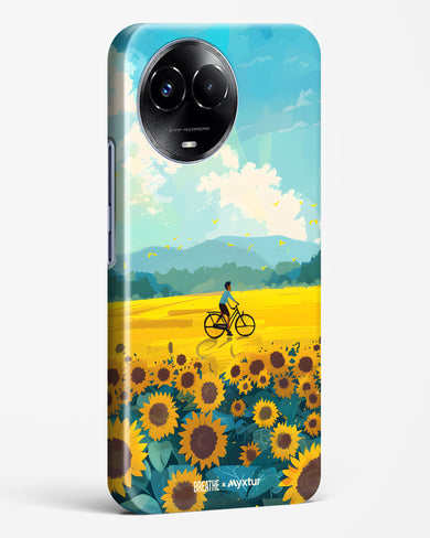 Sunflower Trails [BREATHE] Hard Case Phone Cover (Realme)