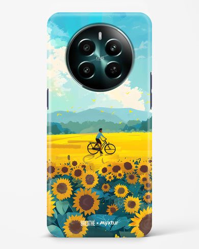 Sunflower Trails [BREATHE] Hard Case Phone Cover (Realme)