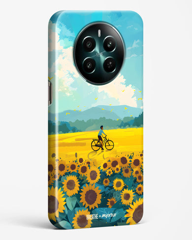 Sunflower Trails [BREATHE] Hard Case Phone Cover (Realme)