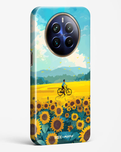 Sunflower Trails [BREATHE] Hard Case Phone Cover (Realme)