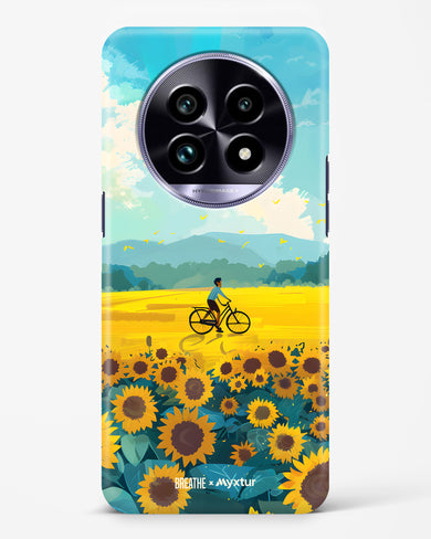 Sunflower Trails [BREATHE] Hard Case Phone Cover (Realme)