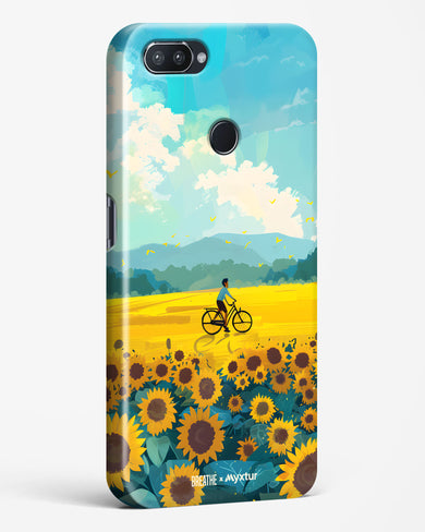 Sunflower Trails [BREATHE] Hard Case Phone Cover (Realme)