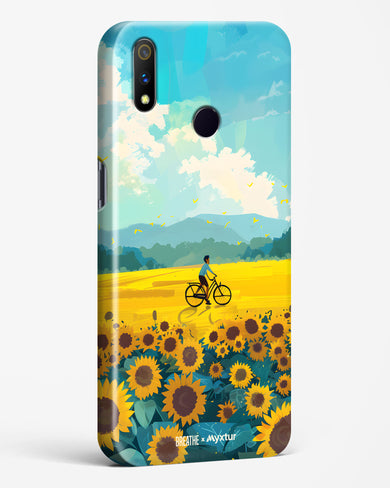 Sunflower Trails [BREATHE] Hard Case Phone Cover (Realme)