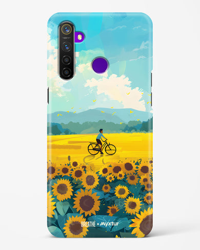 Sunflower Trails [BREATHE] Hard Case Phone Cover (Realme)