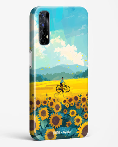 Sunflower Trails [BREATHE] Hard Case Phone Cover (Realme)