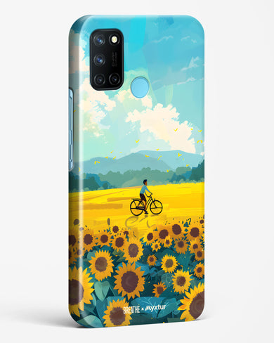 Sunflower Trails [BREATHE] Hard Case Phone Cover (Realme)