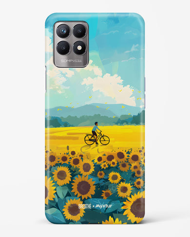 Sunflower Trails [BREATHE] Hard Case Phone Cover (Realme)