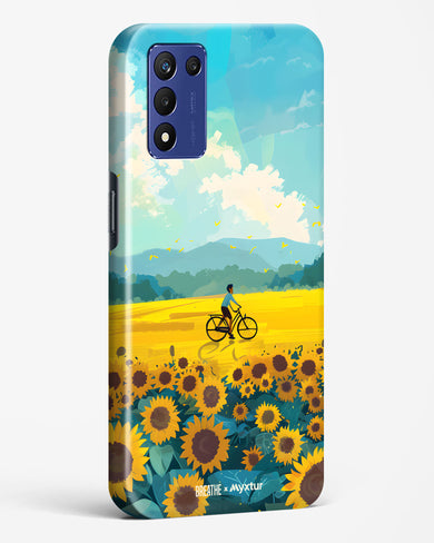 Sunflower Trails [BREATHE] Hard Case Phone Cover (Realme)