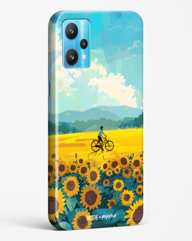 Sunflower Trails [BREATHE] Hard Case Phone Cover (Realme)