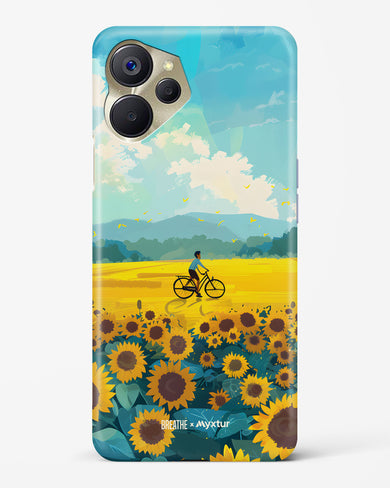 Sunflower Trails [BREATHE] Hard Case Phone Cover (Realme)