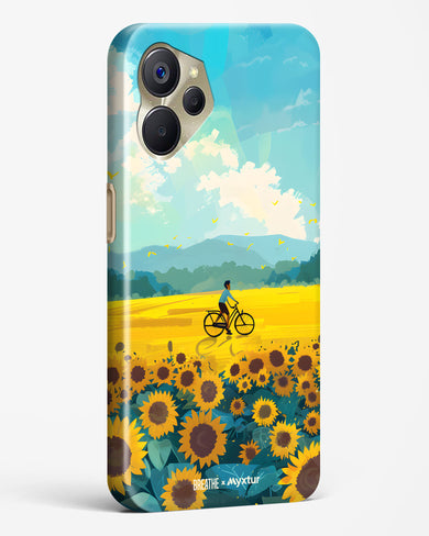 Sunflower Trails [BREATHE] Hard Case Phone Cover (Realme)