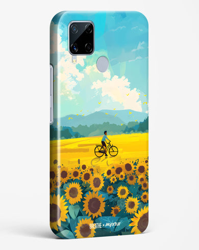 Sunflower Trails [BREATHE] Hard Case Phone Cover (Realme)