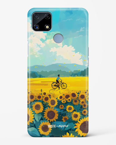 Sunflower Trails [BREATHE] Hard Case Phone Cover (Realme)