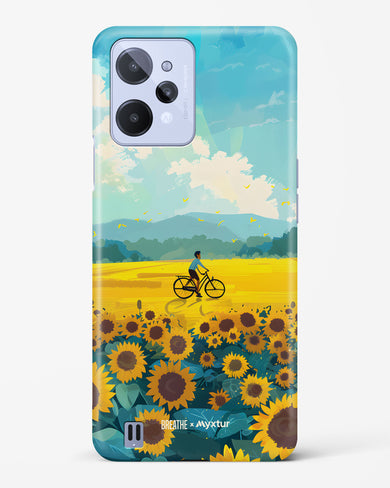 Sunflower Trails [BREATHE] Hard Case Phone Cover (Realme)