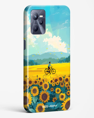 Sunflower Trails [BREATHE] Hard Case Phone Cover (Realme)