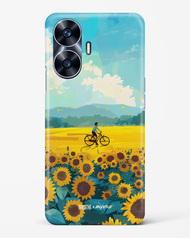 Sunflower Trails [BREATHE] Hard Case Phone Cover (Realme)