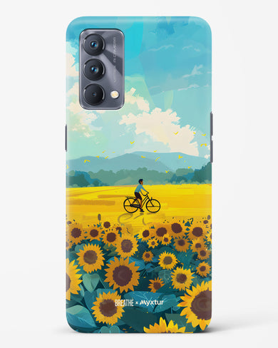 Sunflower Trails [BREATHE] Hard Case Phone Cover (Realme)