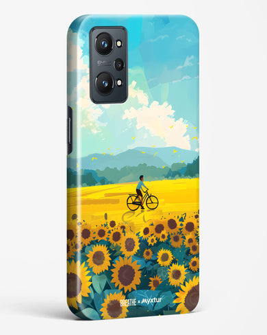 Sunflower Trails [BREATHE] Hard Case Phone Cover (Realme)