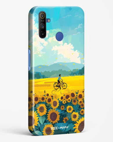 Sunflower Trails [BREATHE] Hard Case Phone Cover (Realme)