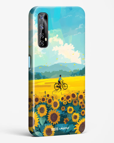 Sunflower Trails [BREATHE] Hard Case Phone Cover (Realme)