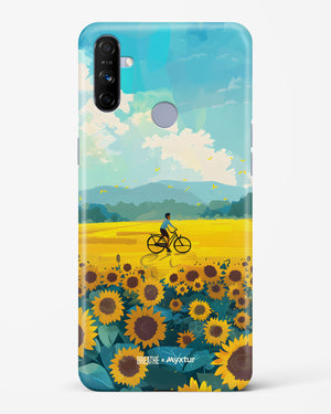 Sunflower Trails [BREATHE] Hard Case Phone Cover (Realme)