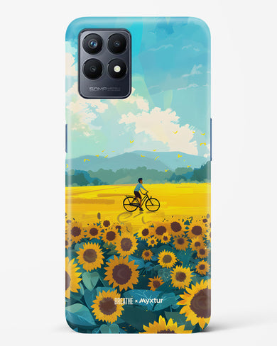 Sunflower Trails [BREATHE] Hard Case Phone Cover (Realme)