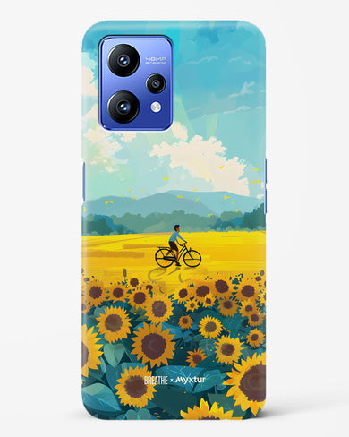 Sunflower Trails [BREATHE] Hard Case Phone Cover (Realme)