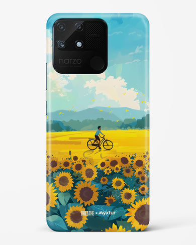 Sunflower Trails [BREATHE] Hard Case Phone Cover (Realme)